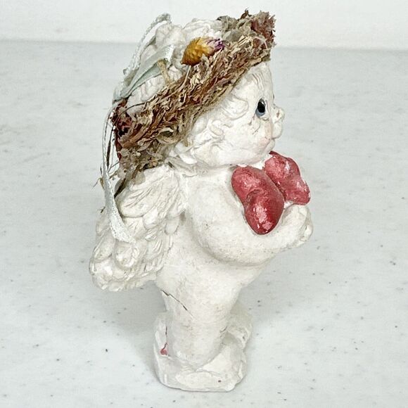 Handful Of Hearts Dreamsicles #DC204 Cherub W/hearts Angel Figurine 90’s - Picture 3 of 5
